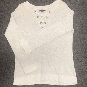 Grey American Eagle oversized sweater